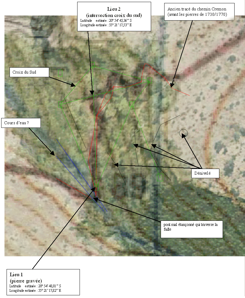 localisation dans La Ravine à Malheur