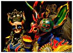 Musee du quai Branly Bolivie Costumes de Danse de la Diablada Lucifer Naupa Diablo China Supay