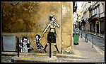 Bordeaux Fresque d un instant de vie Rue Guerin