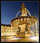 Fontaine Place de la Bourse Bordeaux