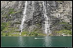 Norvege La robe de la mariee Geirangerfjord