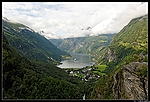Norvege Vue du Geirangerfjord