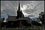 Norvege Borgund Eglise en bois debout