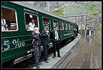 Norvege Train Flansbana Cascade Kjosfossen