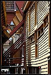 Norvege Bergen Bryggen Quartier de la Hanse