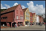 Norvege Bergen Bryggen Quartier de la Hanse