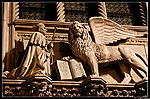 Venise Palazzo Ducale Il leone di San Marco