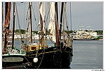 Belem et vieux greements Port de Concarneau