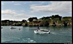 Trafic a l entree du port du Palais Belle Ile en Mer