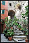 Cinque Terre Ruelle escarpee de Vernazza