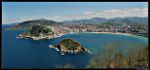 Panorama de San Sebastian depuis le Monte Igueldo