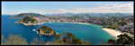 Panorama de San Sebastian depuis le Monte Igueldo