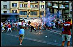 Toro de fuegos Casco Viejo Bilbao